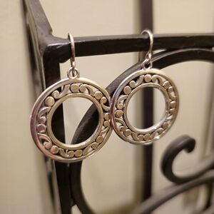 BRIGHTON CONTEMPO OPEN RING FRENCH WIRE EARRINGS